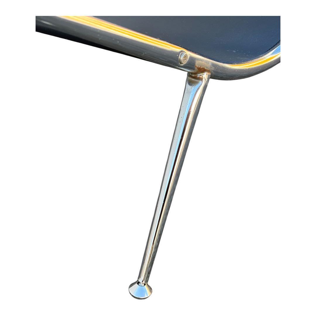 【週末セール】ガラステーブル ミッドセンチュリー レトロ スペースエイジ