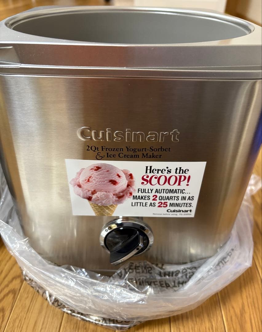 Cuisinart アイスクリームメーカー ICE-30BCP1 クイジナート