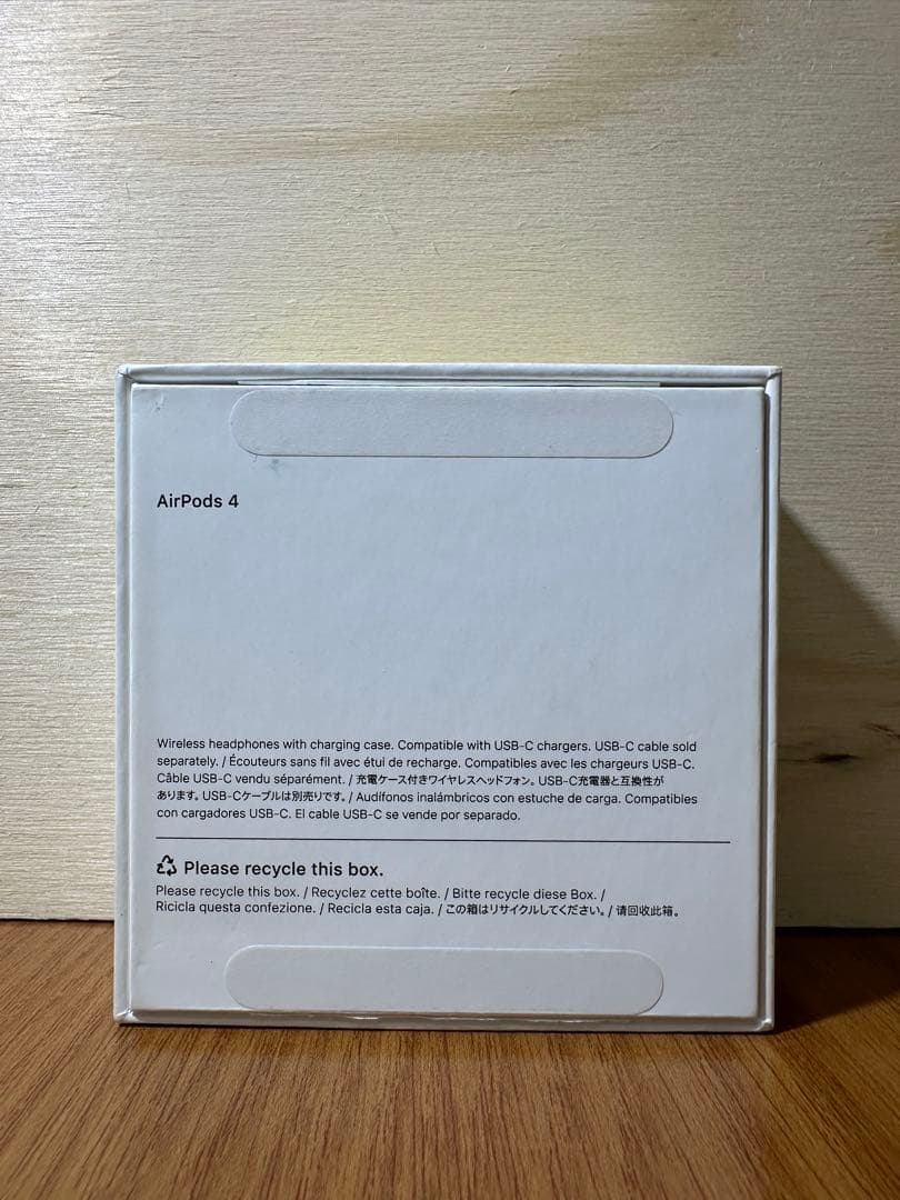 【美品】 AirPods 4 ANC非搭載 MXP63J/A Y431D