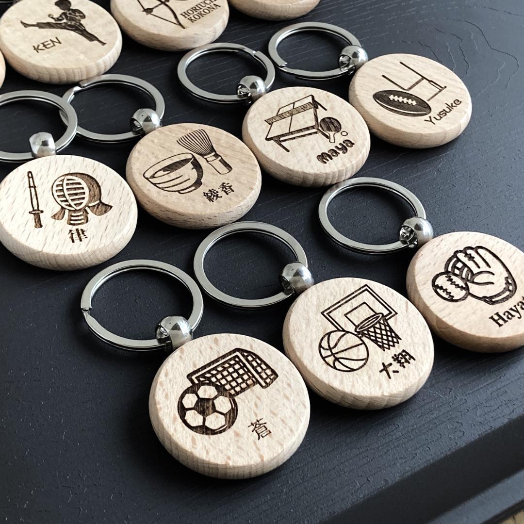 【大口注文価格ご相談用】お名前キーホルダー　30個〜　デザイン豊富♡