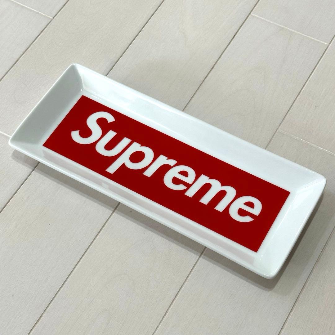 2014AW Supreme Ceramic Tray ボックスロゴ 陶器トレイ