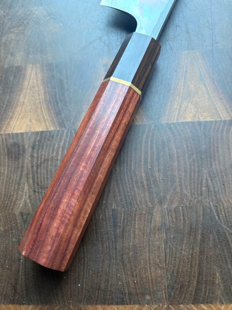 堺打刃物　切付　和牛刀　240mm 包丁　白鋼　和包丁　片刃　本職　和食