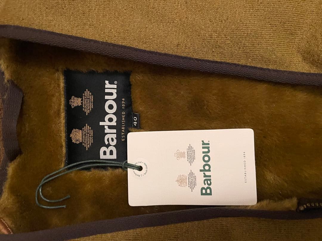 Barbour フリースベスト 40