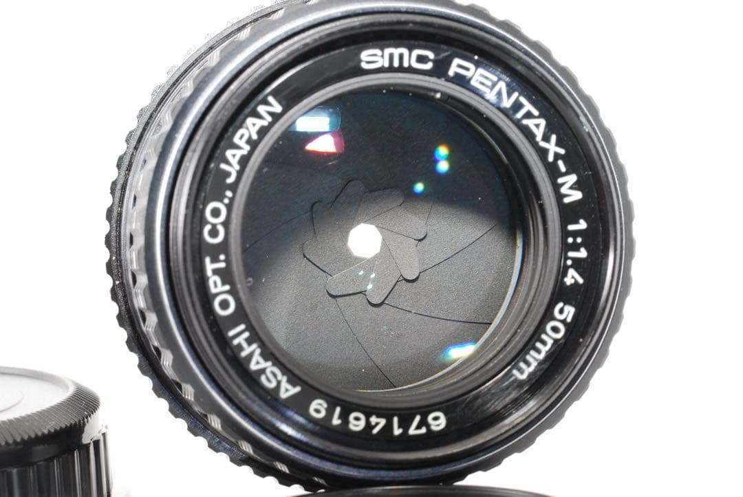 【整備済・美品】SMC PENTAX-M 50mm F1.4/清掃済・Kマウント