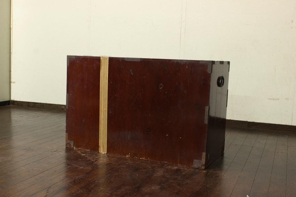 欅材！庄内箪笥・4杯！時代箪笥和家具古道具古家具古民藝和モダンローボード古布