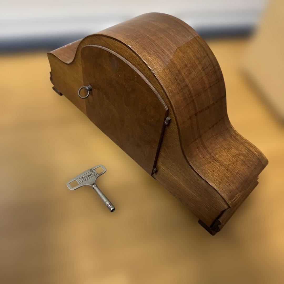 GERMANY Hermle ヘルムレ ゼンマイ式置時計 アンティ－ク