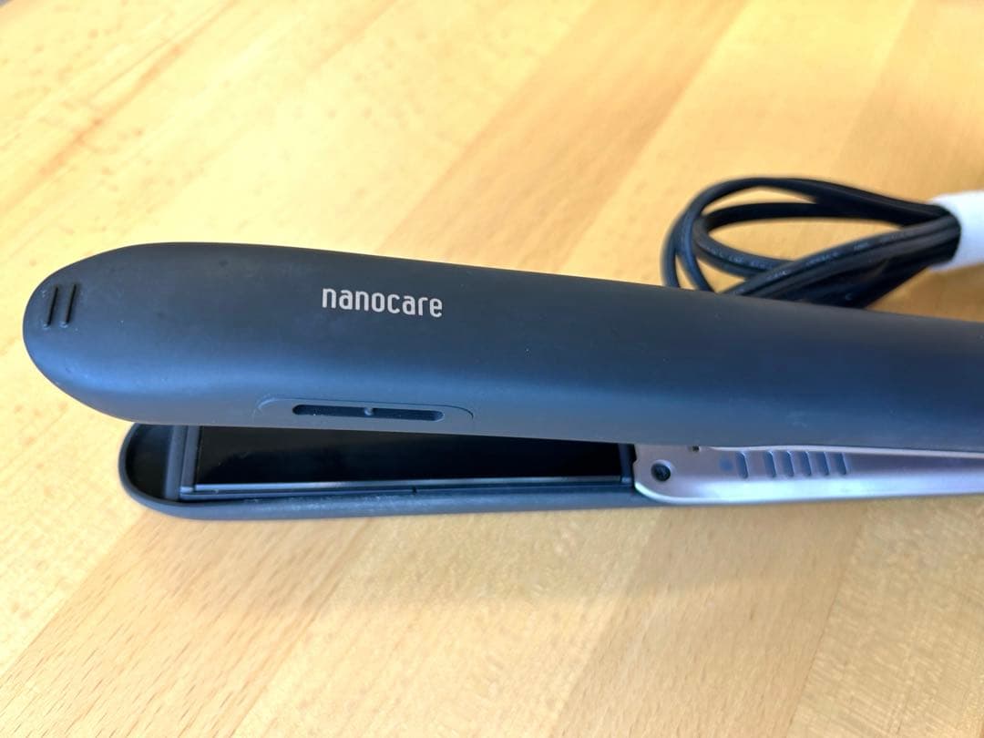 Panasonic nanocare ストレートヘアアイロン ブラック