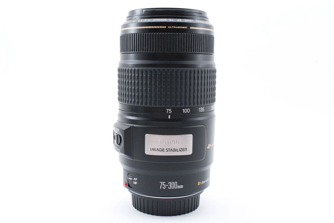 【手ブレ補正付き】 CANON EF 75-300㎜ F4-5.6 IS USM