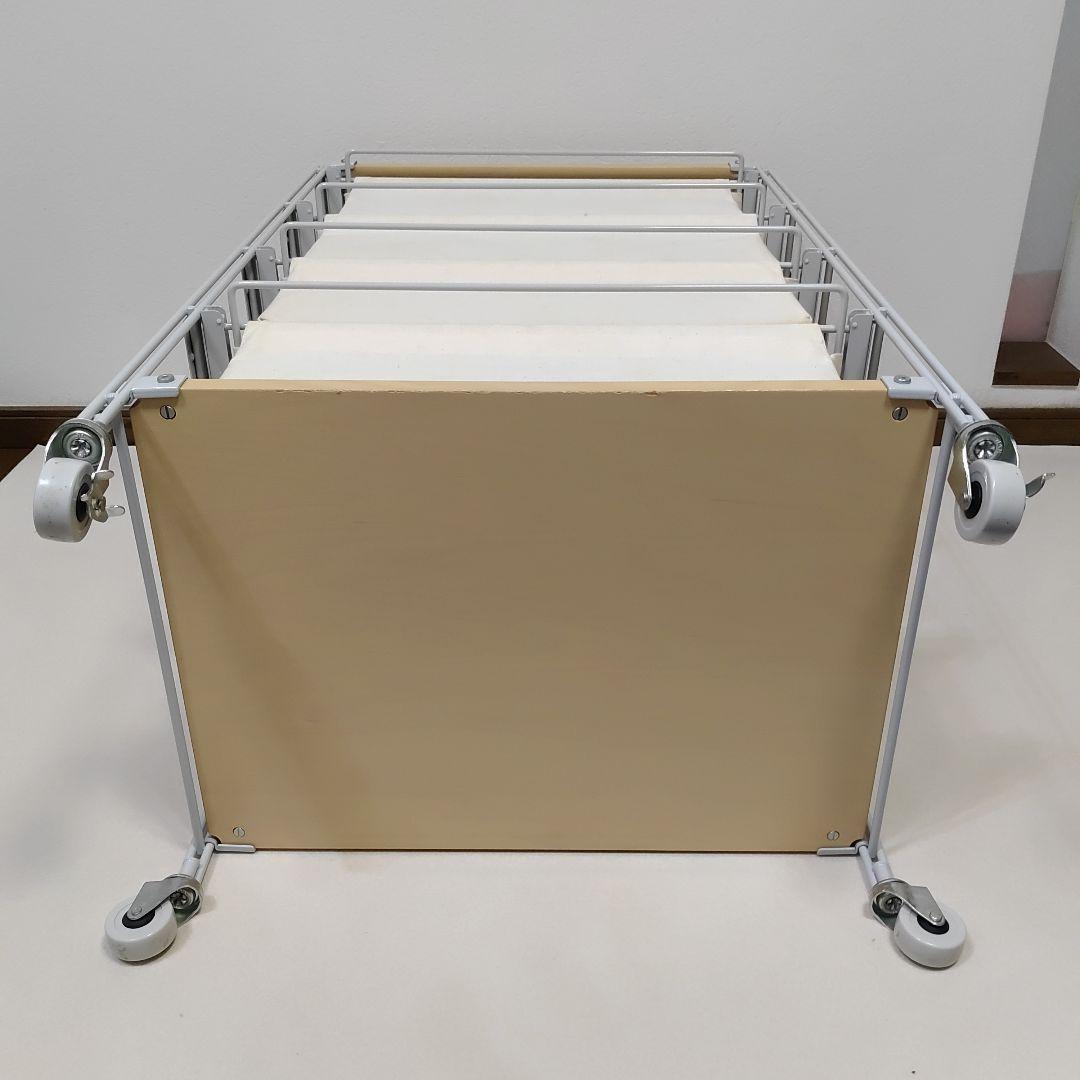 無印良品 スチールユニットシェルフ 帆布バスケットセット 幅56cm