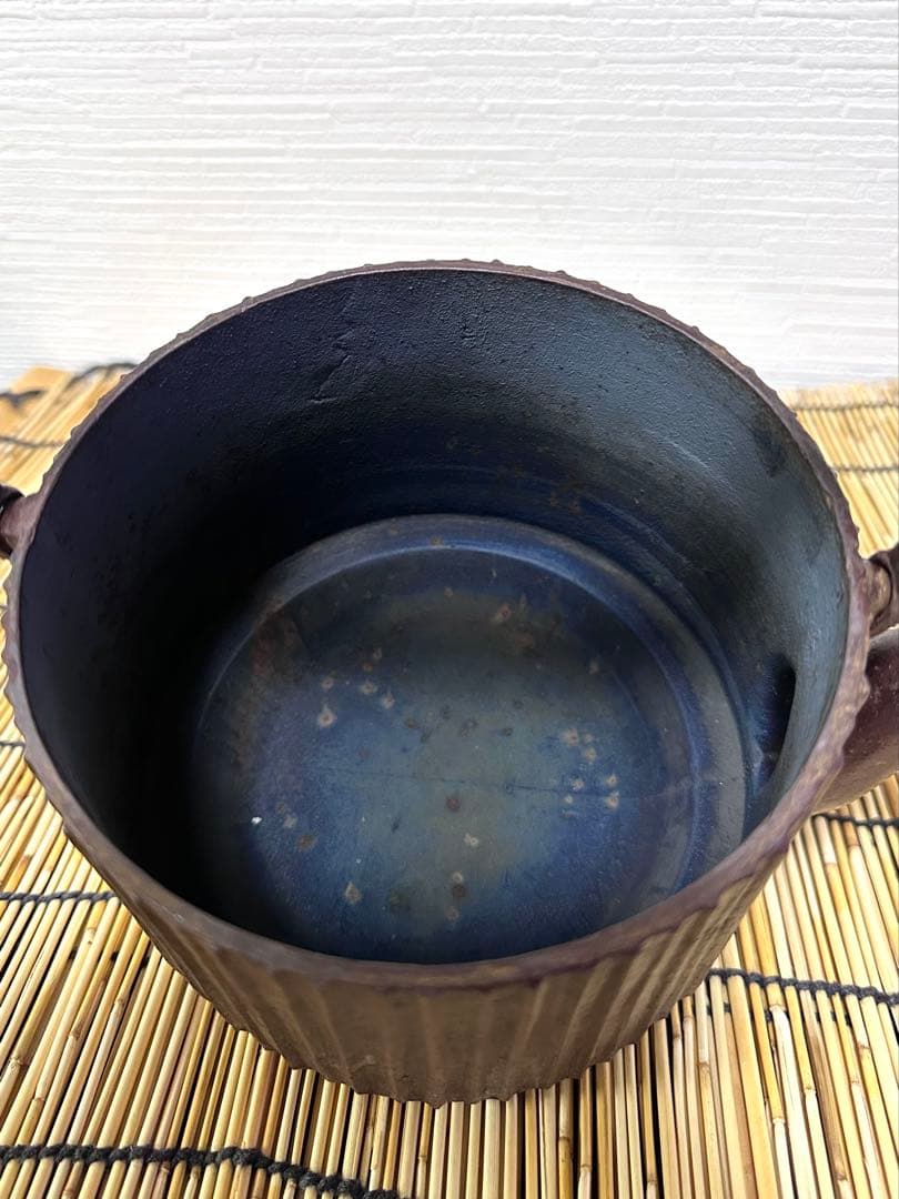 ＵＳＥＤ、良品　岩手県奥州水沢幸工芸　現代の名工 佐藤勝久造　利休型蛇ノ目１３型