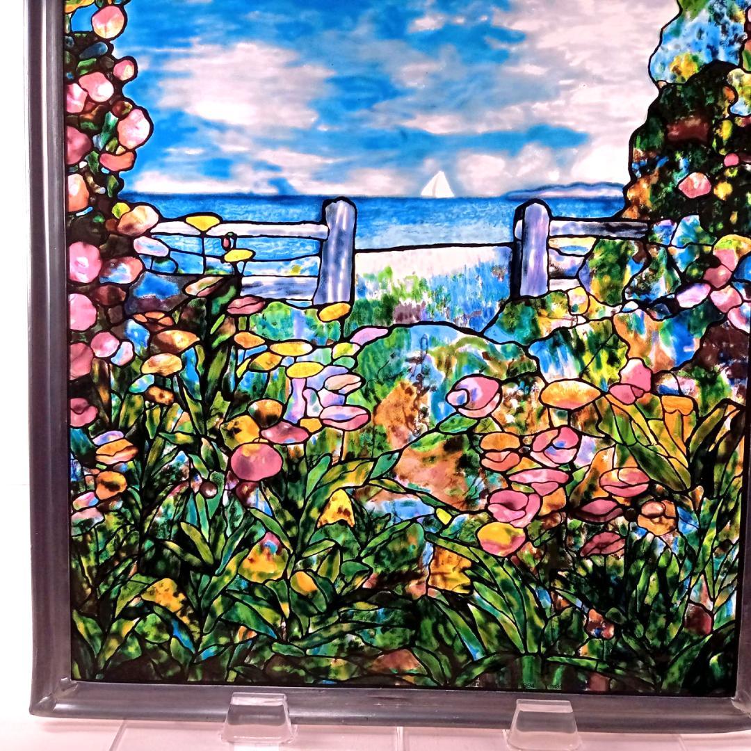夏空ルイスCティファニー ステンドグラスSummer's Dayグラスマスターズ