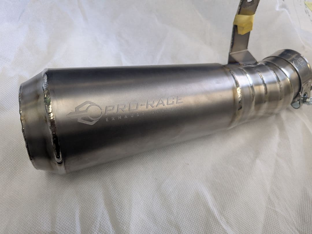 PRO-RACE S1000RR R 21-23 スリップオン マフラー チタン