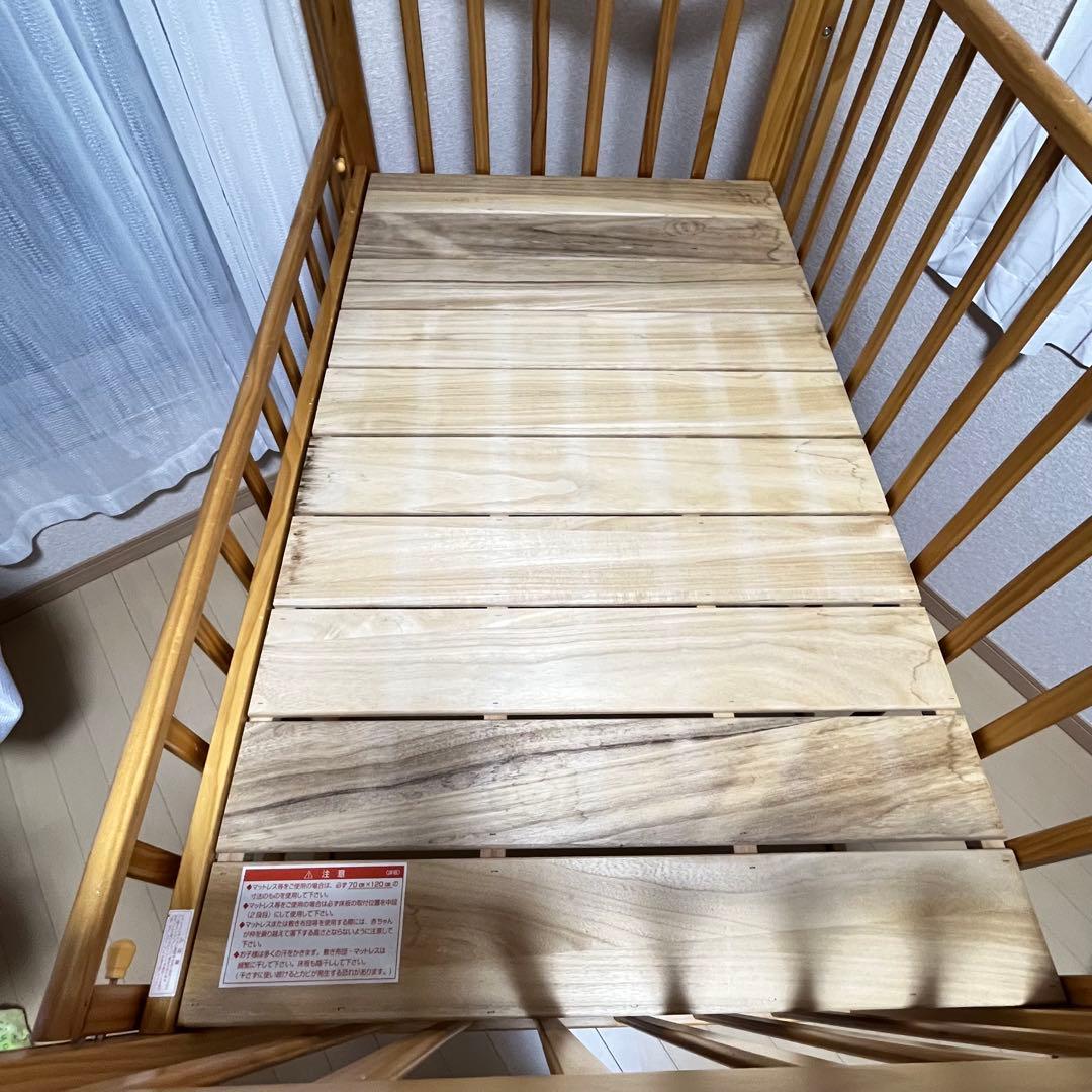 【一点限り❣️】カトージ　ベビーベッド　ハイシートベビーベッド⭐︎