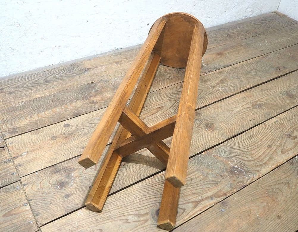 1326 レトロな陳列台　展示台　花台　ガーデニング　古家具　古道具　アトリエ