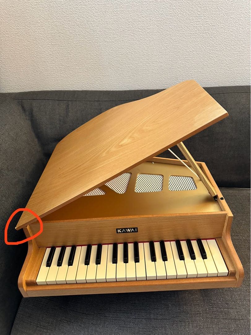 【美品】KAWAI ミニピアノ 32鍵 木製