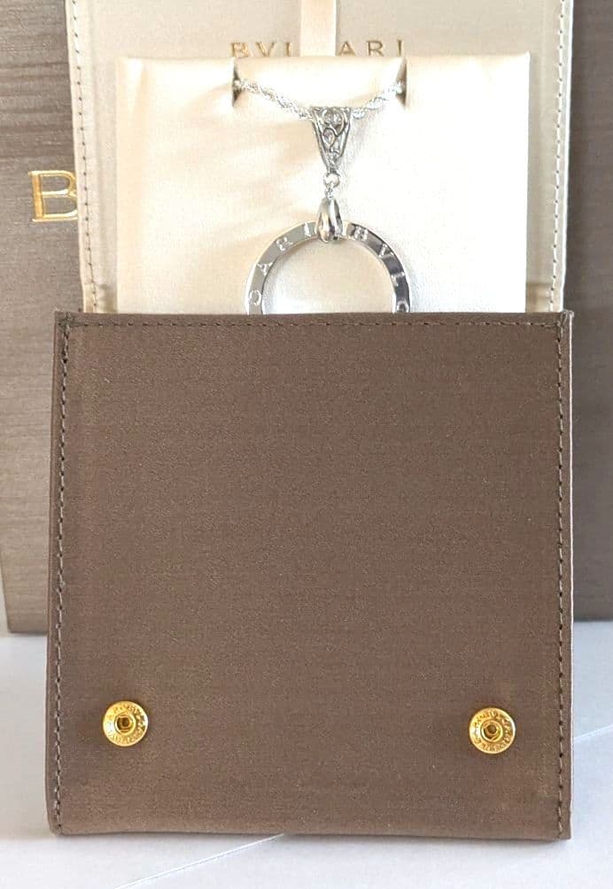 最終お値下げ【極美品】ブルガリ キーリング シルバー正規品 ネックレス ケース付