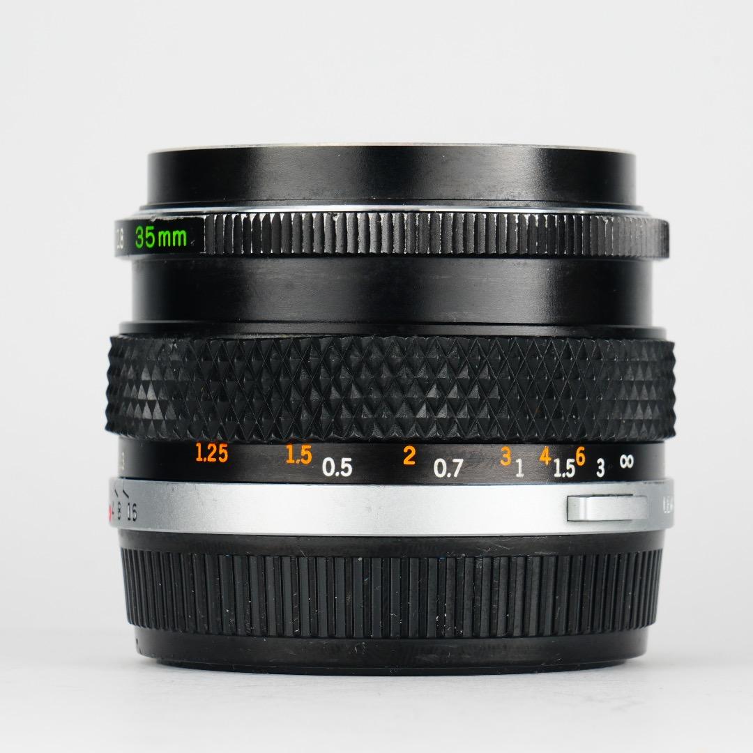 【整備＆テスト】オリンパス Zuiko auto-w 35mm F2.8