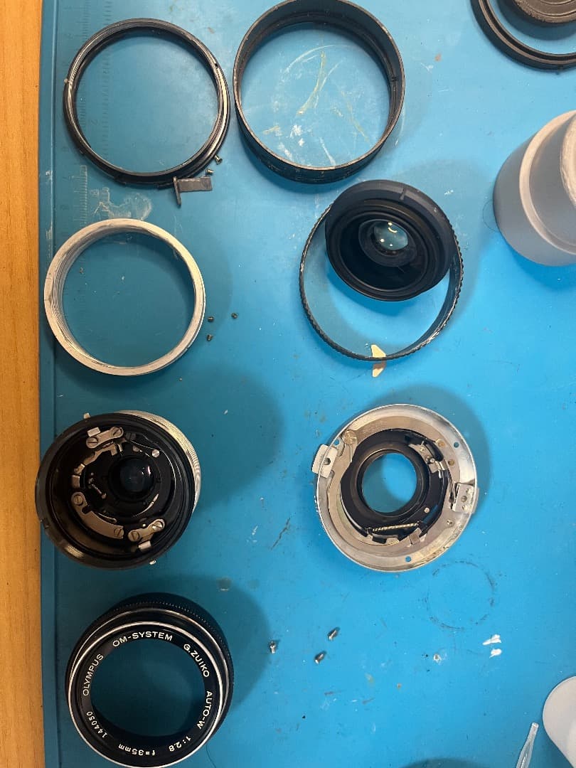 【整備＆テスト】オリンパス Zuiko auto-w 35mm F2.8