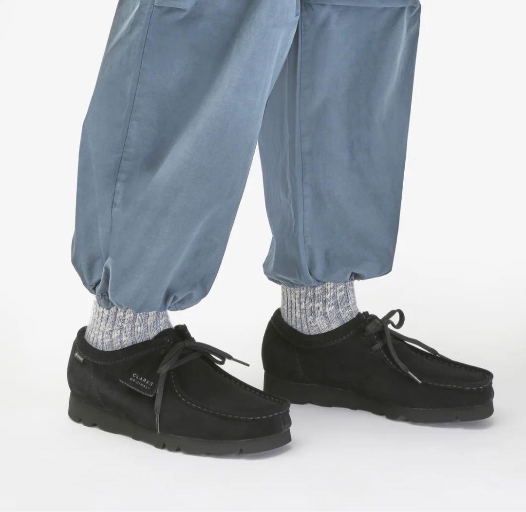 ⭐️未使用級⭐️　クラークス　ワラビー　GORE-TEX　スエード　ブラック