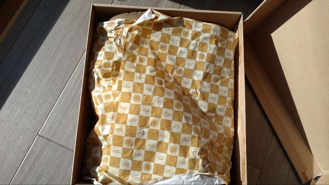 【美品】UGG ムートンブーツ　ショート　キャメル　 チェスナット　 23cm