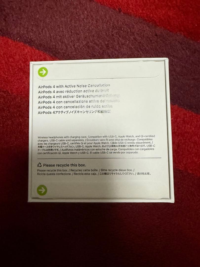 AirPods 4 本体 アクティブノイズキャンセリング機能搭載