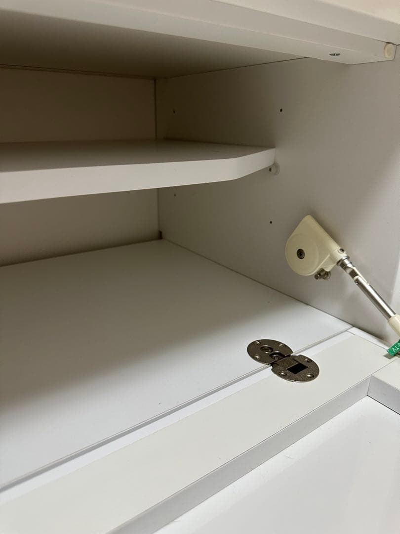 送料無料【美品】テレビボード ホワイト 幅１８０㎝ 白 国産家具