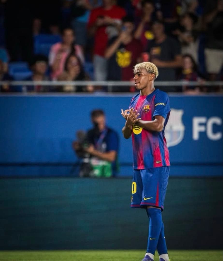 新品 FC Barcelona バルセロナ 25 26 ホーム ユニフォーム M