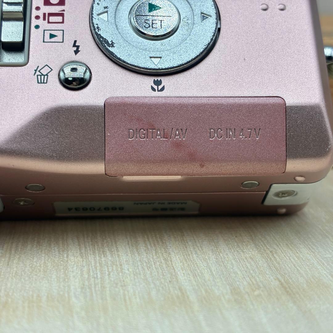 【動作確認済】SANYO Xacti DSC-J4 ピンク