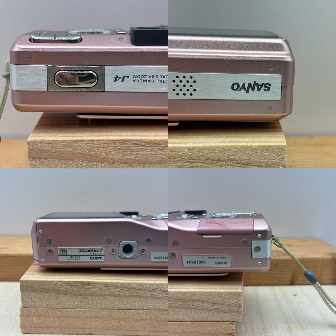 【動作確認済】SANYO Xacti DSC-J4 ピンク