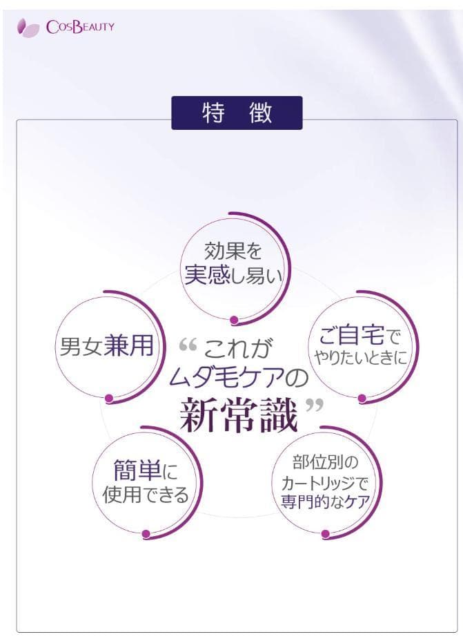 COSBEAUTY IPL光美容器 Joy Version CB027W01