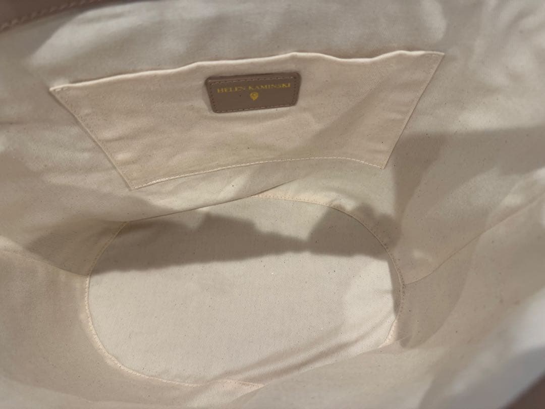 HELEN KAMINSKI ベージュ かごバッグ　美品