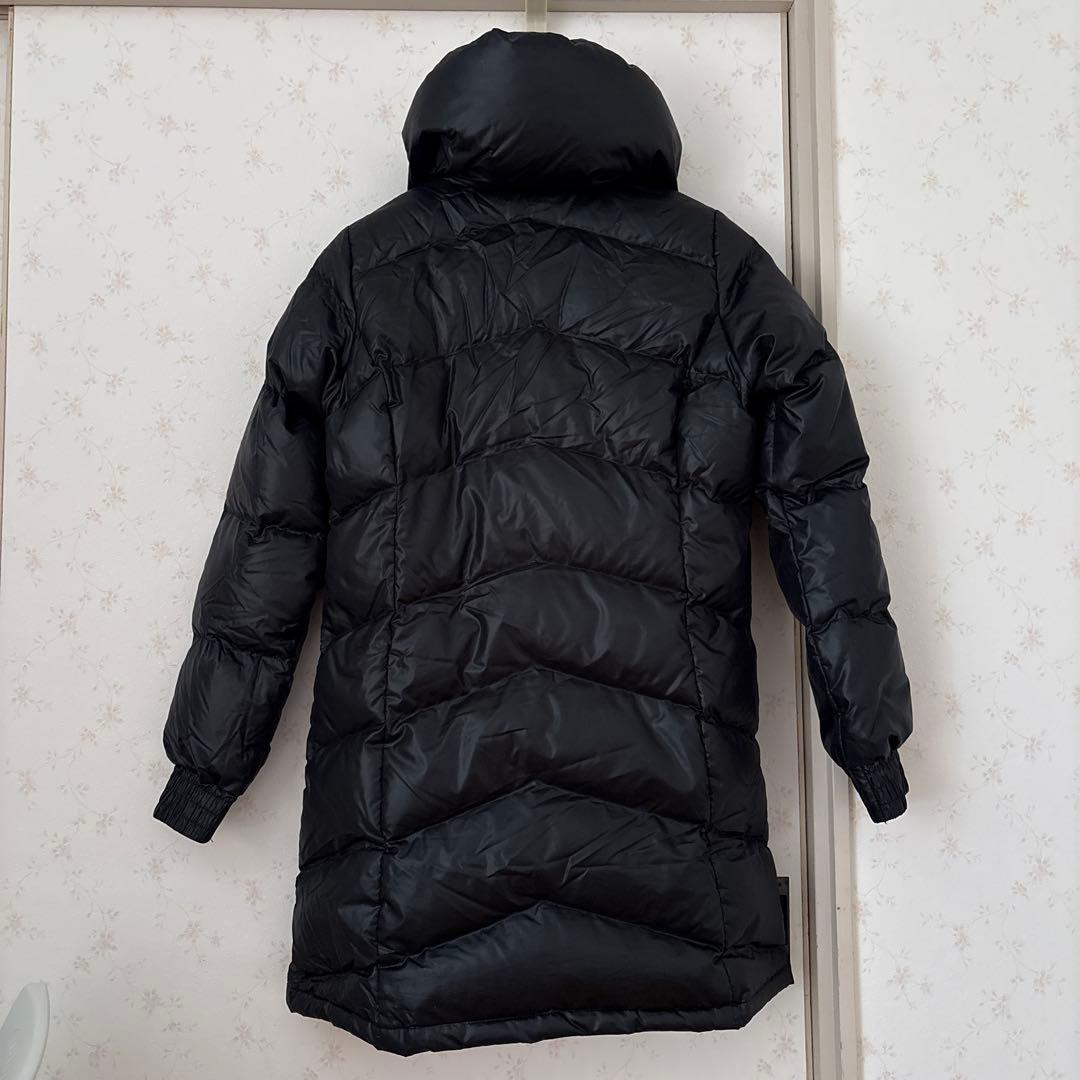 PUMA ブラック ダウン ベンチコート レディース　M ダウン90%