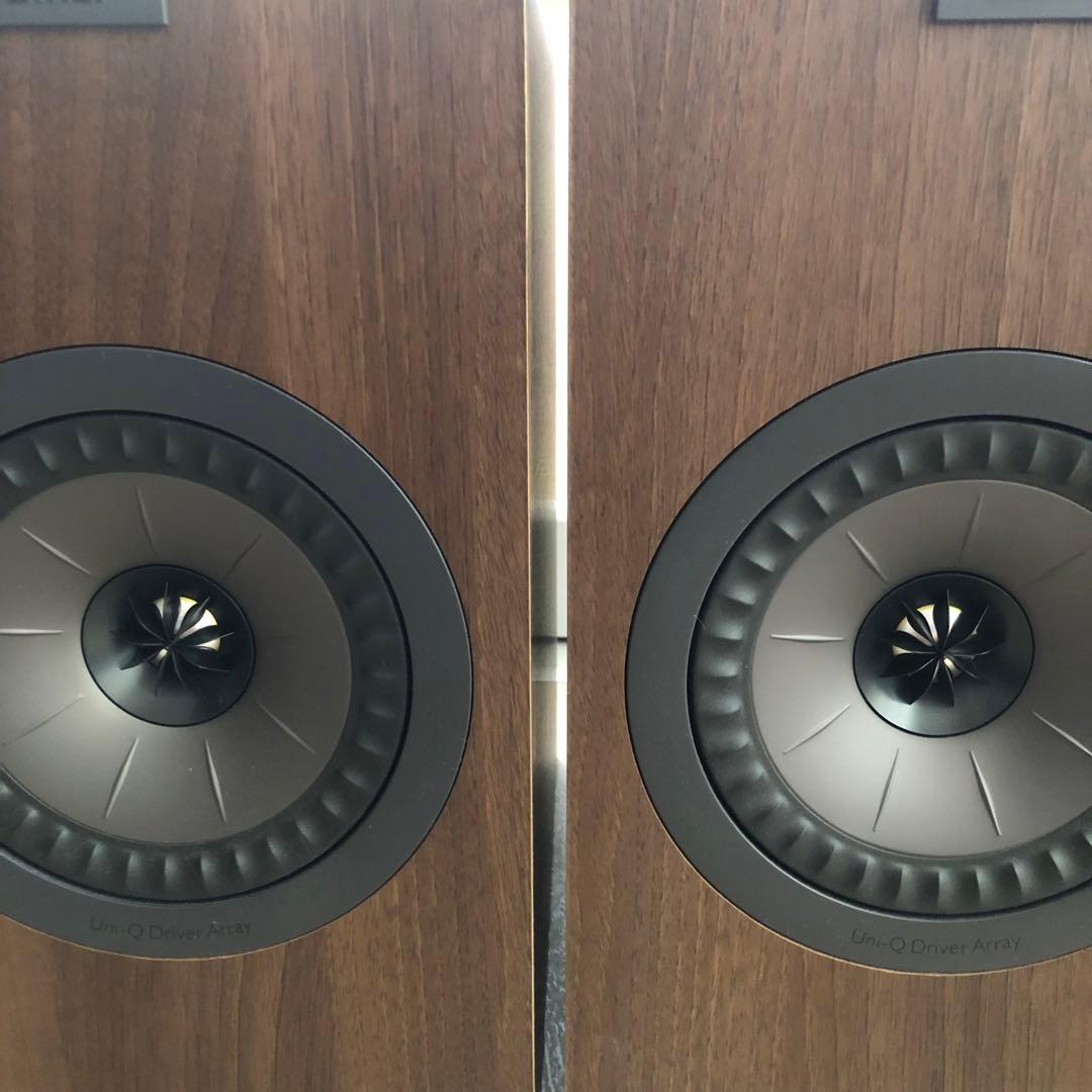 KEF ブックシェルフスピーカー Q350 サランネット付き