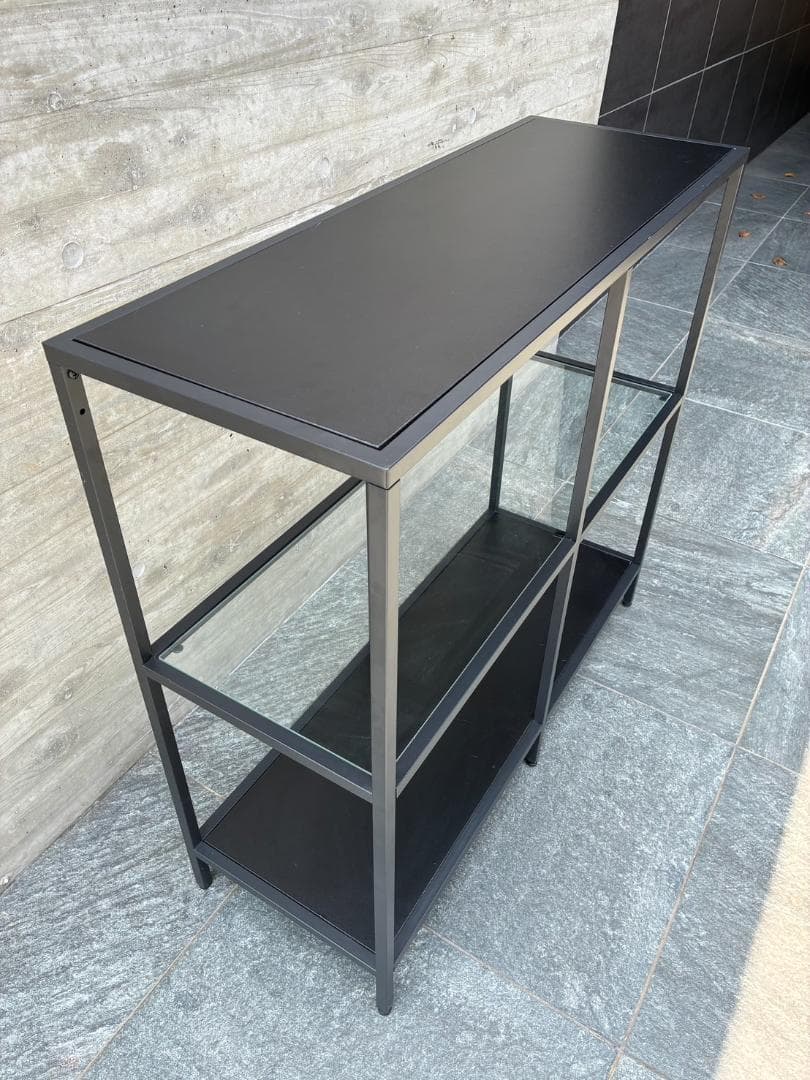 【引取歓迎】IKEA シェルフユニット VITTSJÖ ヴィットショー