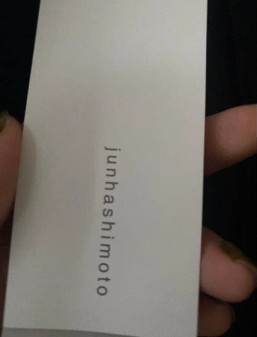 【新品タグ付き】ジュンハシモト ラップコート