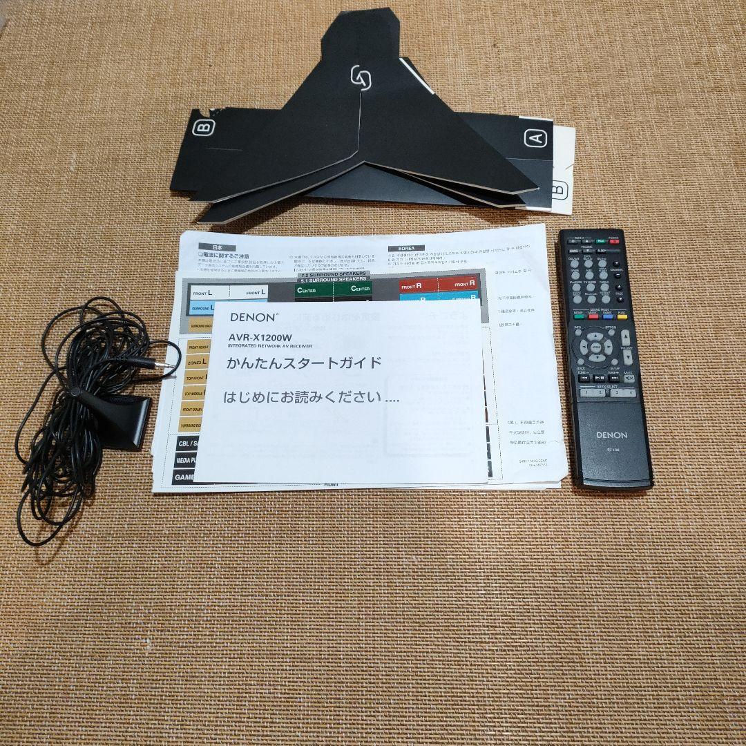 DENON AVアンプ AVR-X1200　7.2ch