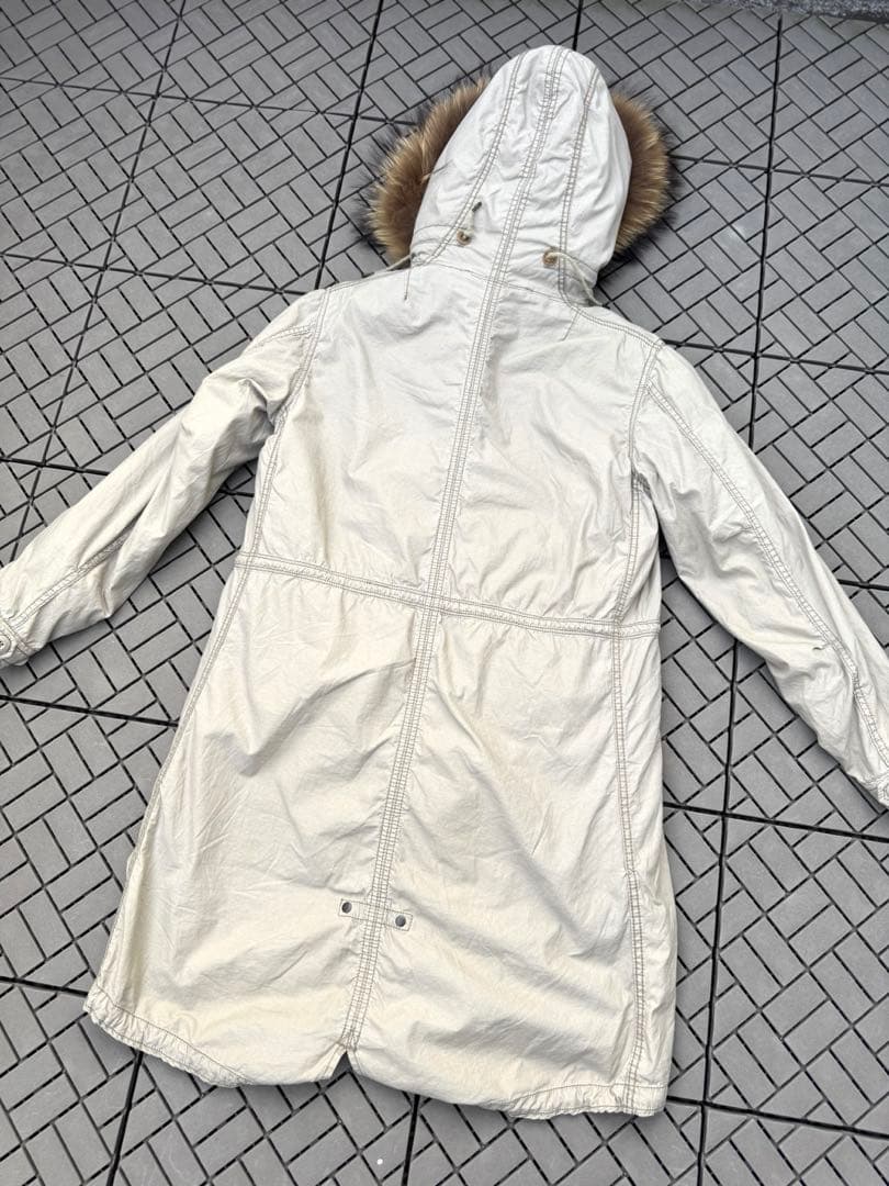 00's 希少‼︎ 新品未使用 goa Y2K ゴア モッズコート リアルファー
