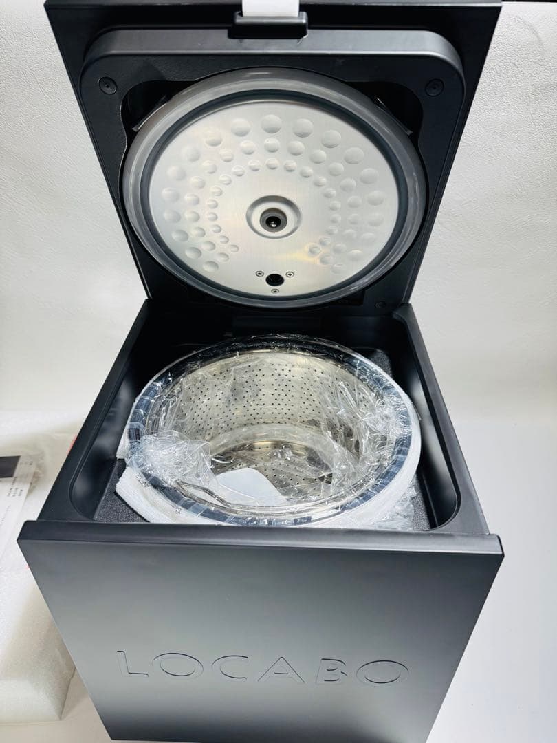 1）LOCABO:V ロカボ 糖質オフ炊飯器　LOCV-3D7040-B