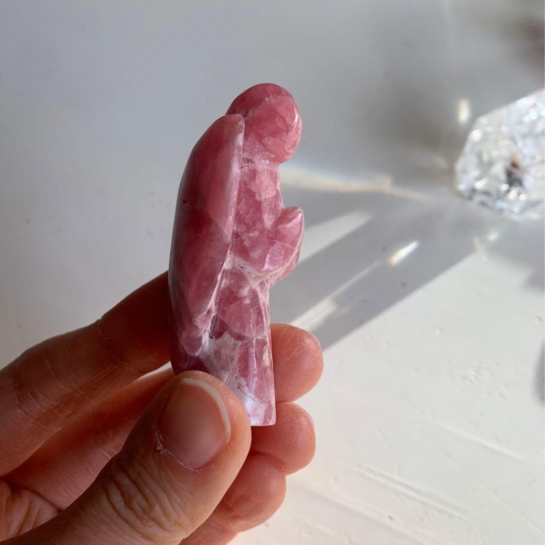 【希少】ロードクロサイト (インカローズ) 天使