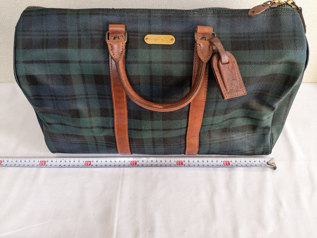 POLO RALPH LAUREN ラルフローレン ボストンバッグ チェック
