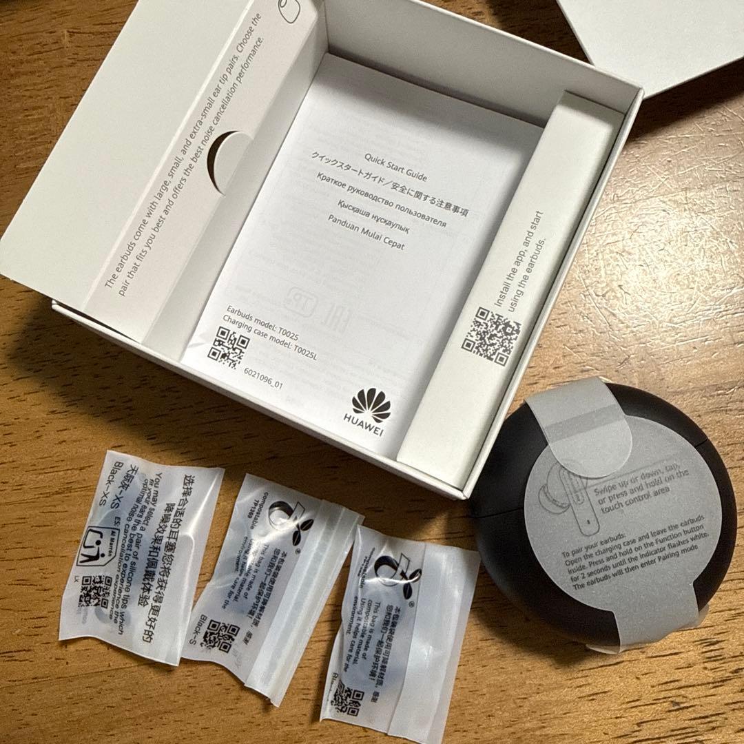 HUAWEI FreeBuds 7i ワイヤレスイヤホン　ブラック