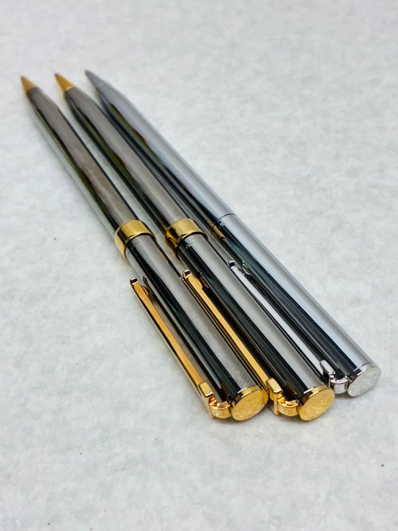 TIFFANY&Co. ティファニー Tクリップ ボールペン シャーペン 3本