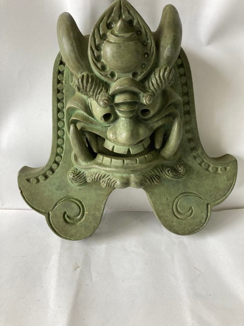 龍頭，古銅製，時代物，緣起物，重約2300克