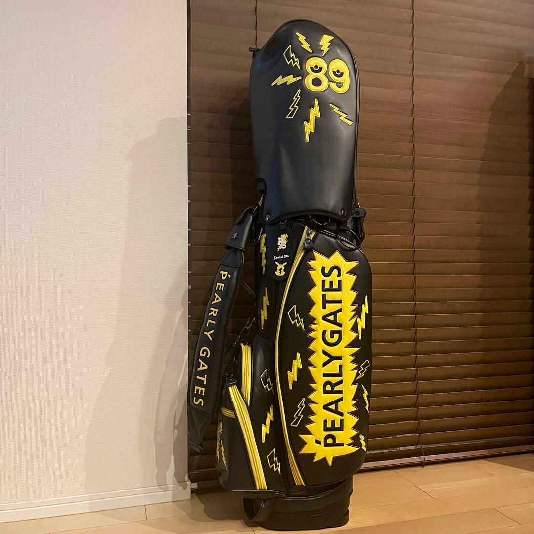 PEARLY GATES パーリーゲイツ ポケモン⚡️ピカチュウ キャディバッグ1