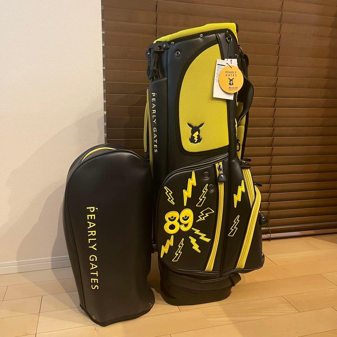 PEARLY GATES パーリーゲイツ ポケモン⚡️ピカチュウ キャディバッグ1