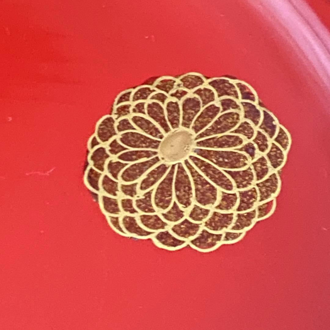 京都 平安象彦 菊 銘々盆 菓子皿 漆器 10客 共箱 菓子器 茶道具 雛祭り