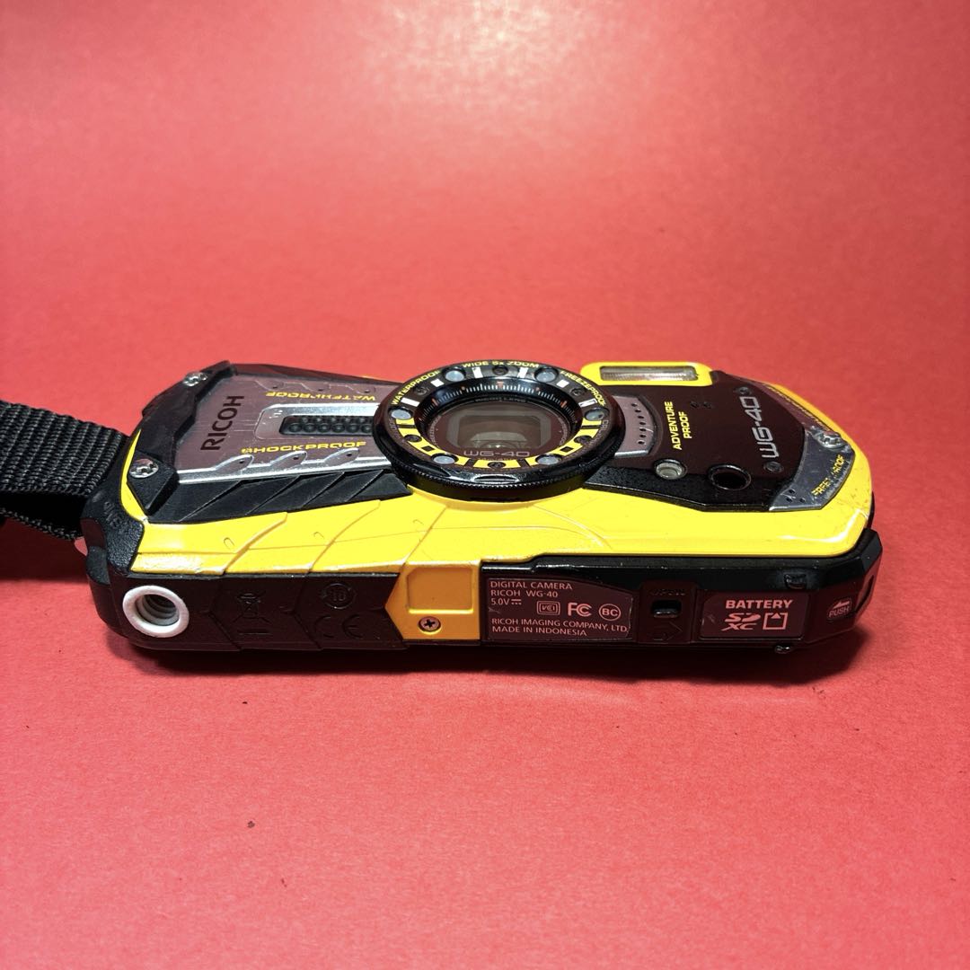 RICOH WG-40 アウトドアに！