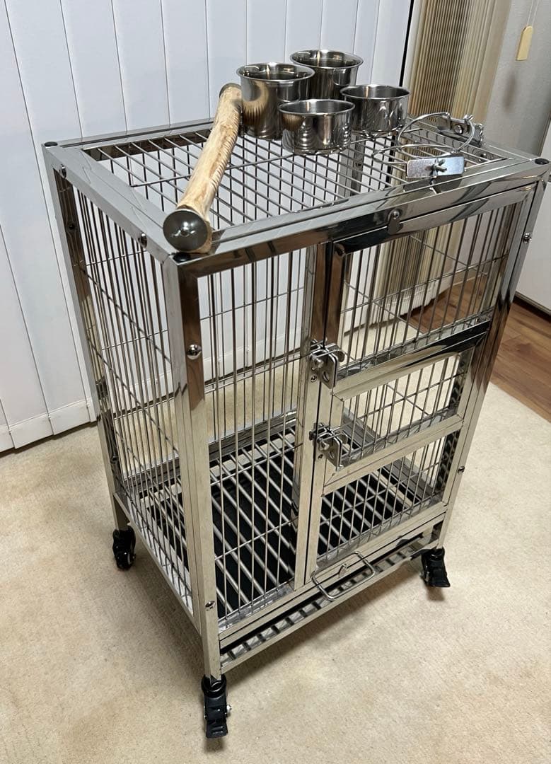 エトピリカ　ステンレス製 鳥かご 大型