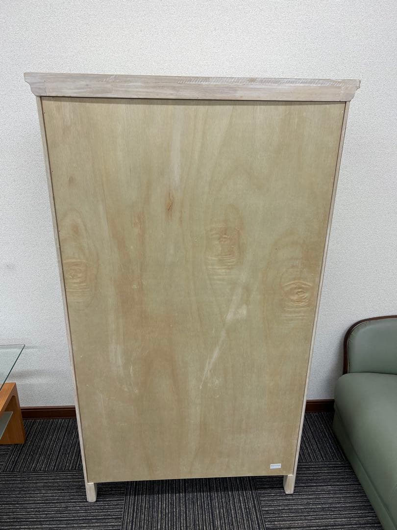 リリーホワイトリリージョン本棚ブックシェルフ北欧調家具残り少ない