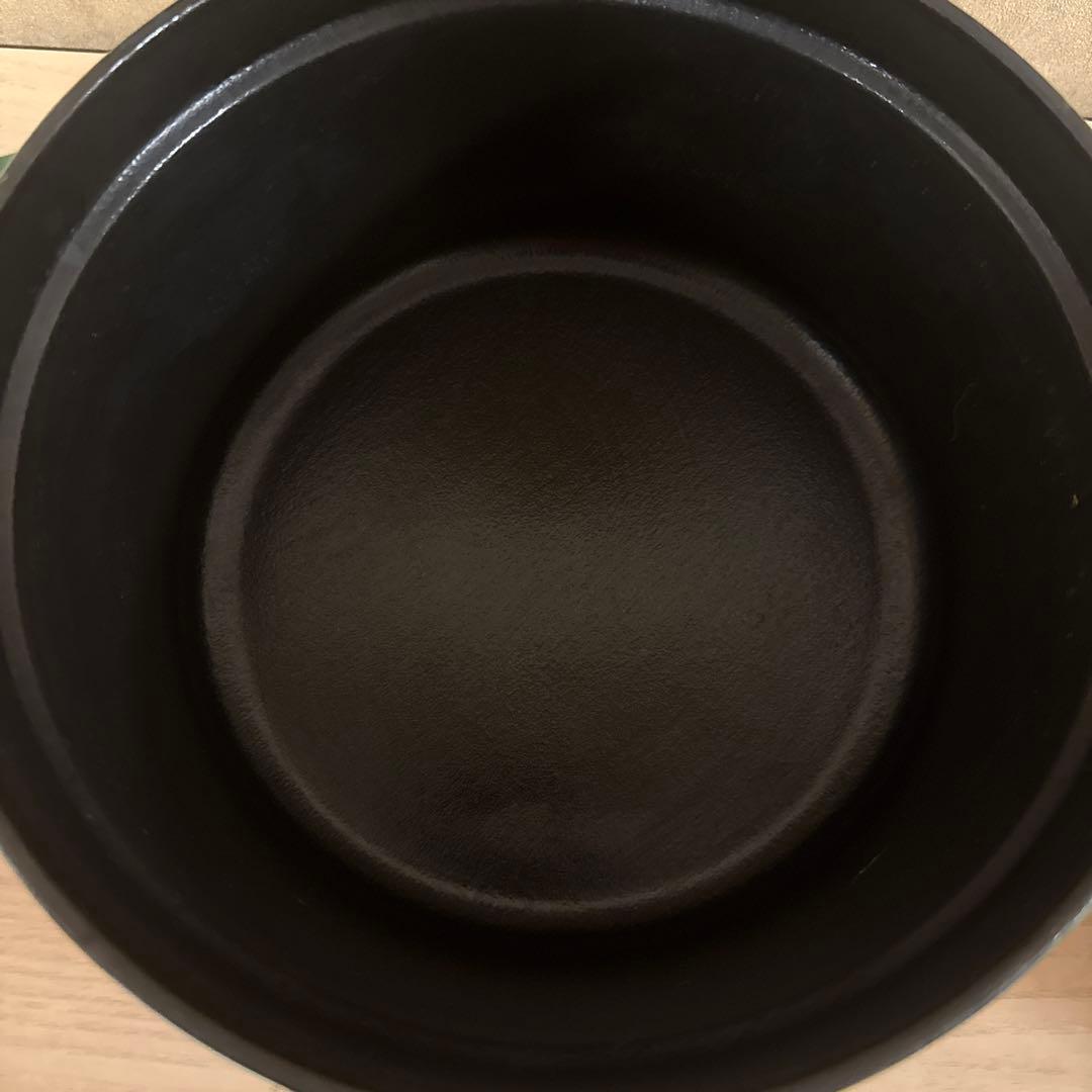 STAUB ピコ•ココット ラウンド 20cm【バジルグリーン】